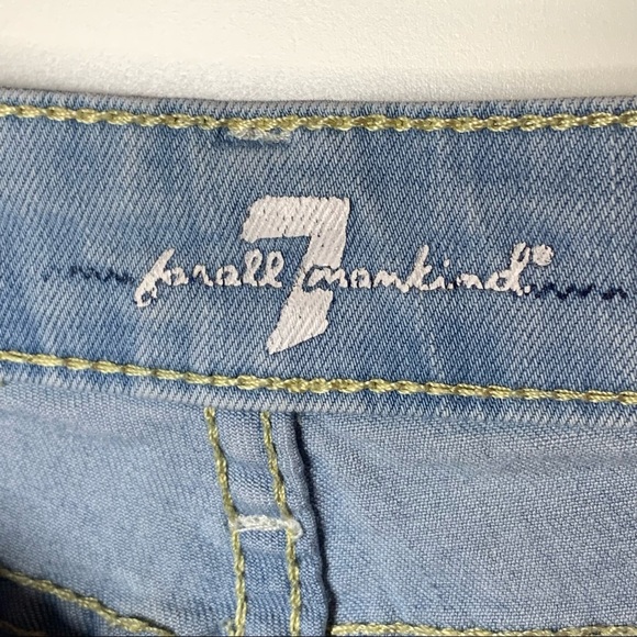 Girl’s 7 For All Mankind The Ankle Skinny Jeans - Picture 9 of 14